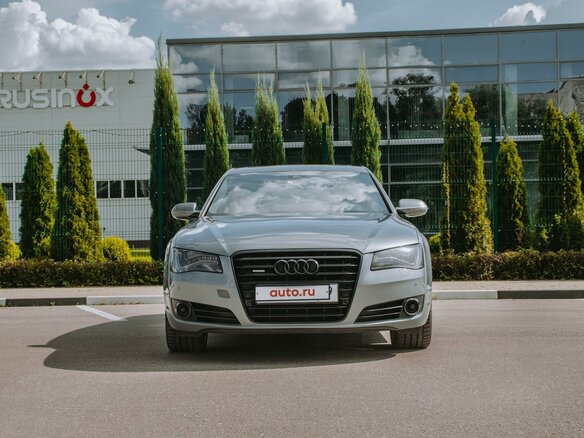 2013 Audi A8 III (D4), серый, 2600000 рублей - вид 1
