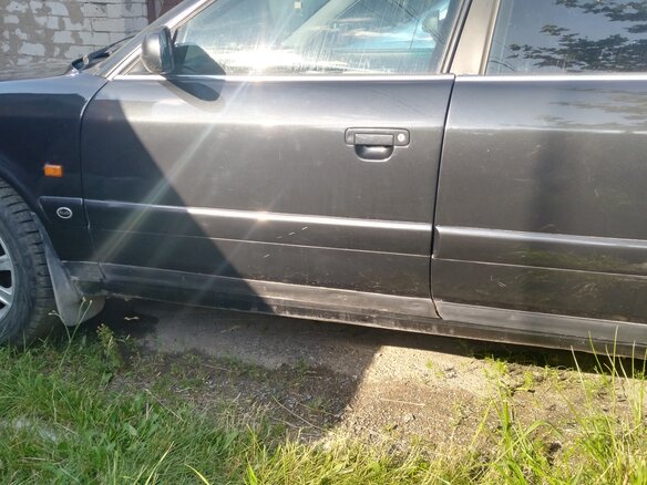 1994 Audi 100 IV (C4), чёрный, 780000 рублей - вид 3