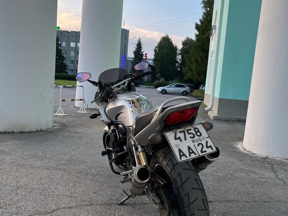 2007 Honda CB 400 Super Four, серый, 430000 рублей - вид 1