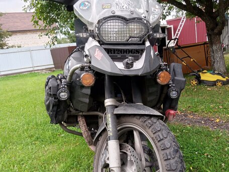 2008 BMW R 1200 GS Adventure, красный, 700000 рублей, вид 2