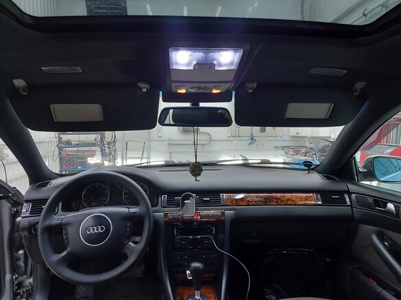 2002 Audi A6 allroad I (C5), серебристый, 550000 рублей - вид 8