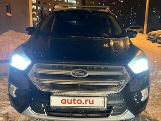 2017 Ford Kuga II Рестайлинг, чёрный, 1850000 рублей, вид 2