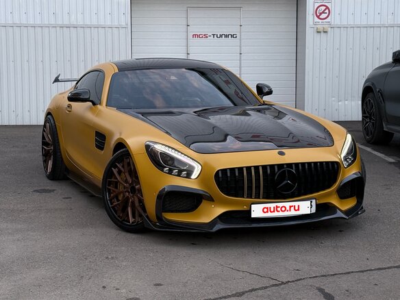 2015 Mercedes-Benz AMG GT S I, жёлтый, 10500000 рублей - вид 1
