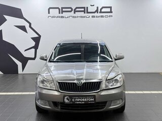 2012 Skoda Octavia II (A5) Рестайлинг, бежевый, 569900 рублей, вид 1