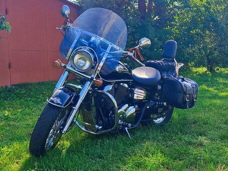 2000 Honda Shadow 750, чёрный, 450000 рублей, вид 2
