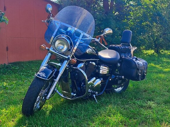 2000 Honda Shadow 750, чёрный, 450000 рублей - вид 1