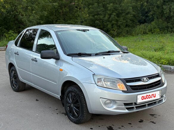2012 Lada (ВАЗ) Granta I, серебристый - вид 9