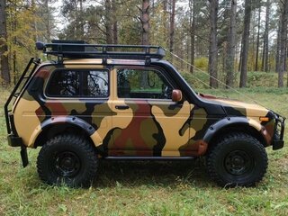2017 Lada (ВАЗ) 2121 (4x4) I Рестайлинг, зелёный, 600000 рублей, вид 5
