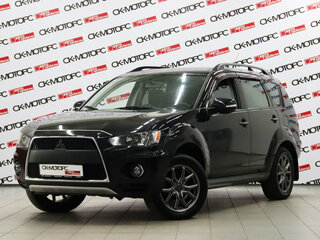 2010 Mitsubishi Outlander II Рестайлинг, чёрный, 830250 рублей, вид 2