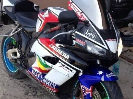 2005 Honda CBR 1000 RR/RA Fireblade, красный, 450000 рублей