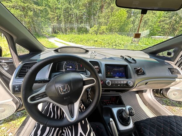 2007 Honda Civic VIII, чёрный, 650000 рублей - вид 5