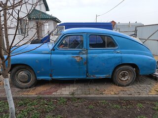 1955 ГАЗ М-20 «Победа», синий, 90000 рублей, вид 4
