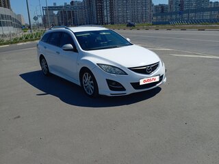 2010 Mazda 6 II (GH) Рестайлинг, белый, 790000 рублей, вид 2