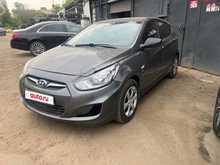 2011 Hyundai Solaris I, серый, 425000 рублей, вид 1