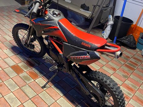2015 Irbis TTR 125, красный, 65000 рублей, вид 4