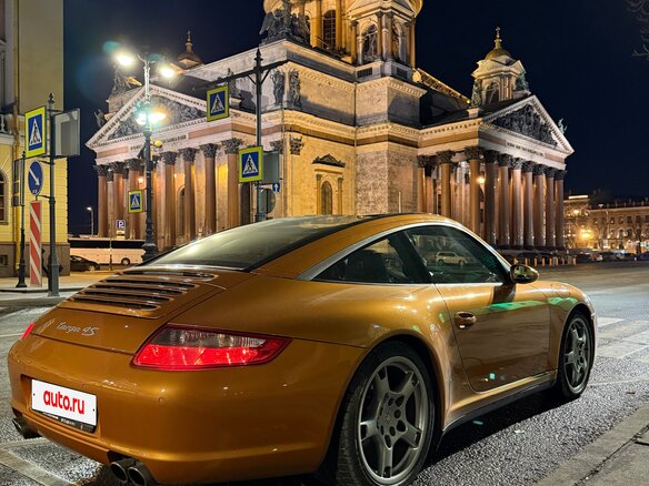 2007 Porsche 911 Targa 4S VI (997), коричневый, 3850000 рублей - вид 5
