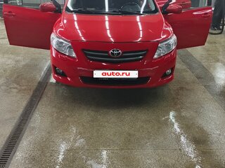 2007 Toyota Corolla AMT X (E140, E150), красный, 950000 рублей, вид 4