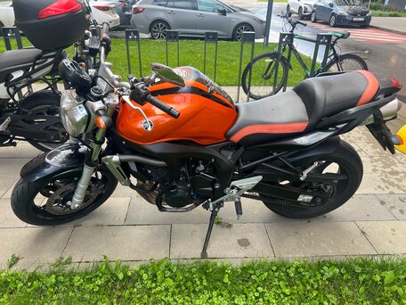 2007 Yamaha FZ6, оранжевый, 420000 рублей, вид 1