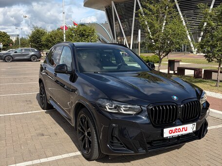 2022 BMW X3 30i xDrive III (G01) Рестайлинг, синий, 4633241 рублей, вид 2
