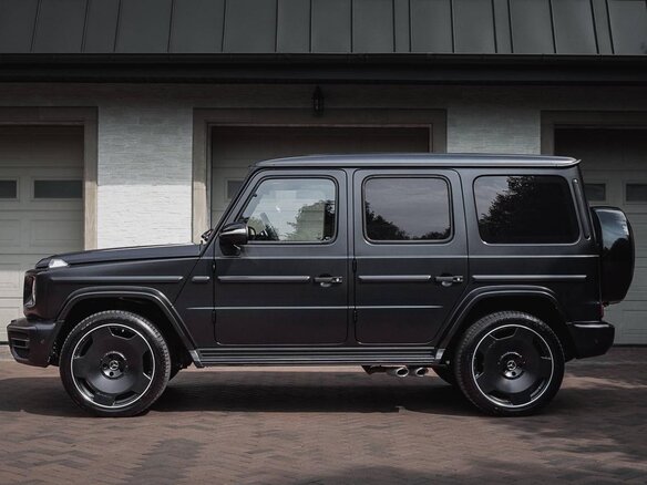 2020 Mercedes-Benz G-Класс 400 d III (W463), чёрный - вид 4