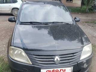 2013 Renault Logan I Рестайлинг, чёрный, 190000 рублей, вид 2