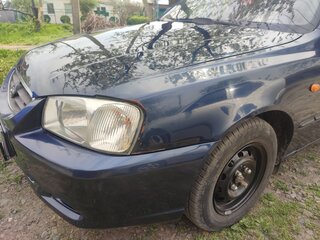 2008 Hyundai Accent ТагАЗ II, синий, 460000 рублей, вид 2