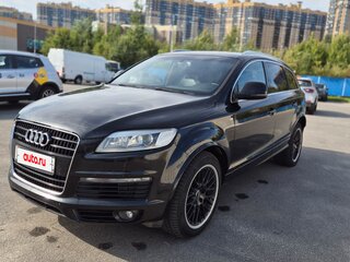 2009 Audi Q7 I (4L), чёрный, 1200000 рублей, вид 1