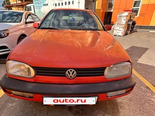 1994 Volkswagen Golf III, красный, 150000 рублей, вид 3