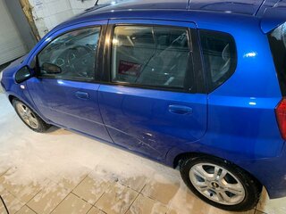 2009 Chevrolet Aveo I Рестайлинг, синий, 450000 рублей, вид 3