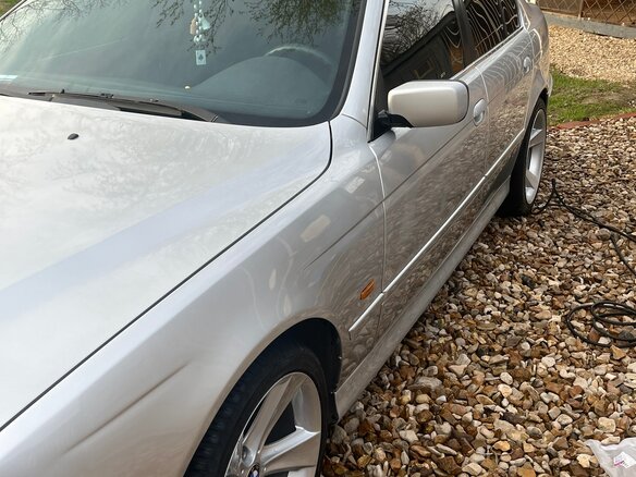 2003 BMW 5 серии 525i IV (E39) Рестайлинг, серебристый - вид 9