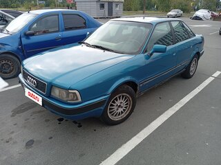 1992 Audi 80 V (B4), зелёный, 250000 рублей, вид 2