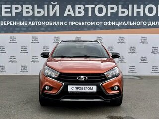 2021 Lada (ВАЗ) Vesta SW Cross I, оранжевый, 1150000 рублей, вид 2