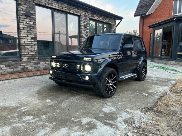 2012 Lada (ВАЗ) 2121 (4x4) I Рестайлинг, синий, 1800000 рублей - вид 5