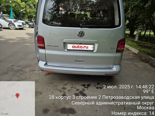 2013 Volkswagen Multivan T5 Рестайлинг, серебристый, 2350000 рублей, вид 5