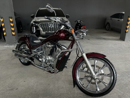 2009 Honda VT 1300CX Fury, красный, 810000 рублей, вид 1