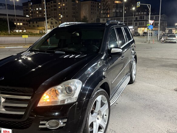 2008 Mercedes-Benz GL-Класс 500 I (X164), чёрный, 1500000 рублей