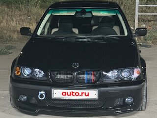2002 BMW 3 серии 330i IV (E46) Рестайлинг, чёрный, 990000 рублей, вид 2