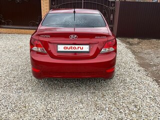 2012 Hyundai Solaris I, красный, 1150000 рублей, вид 4