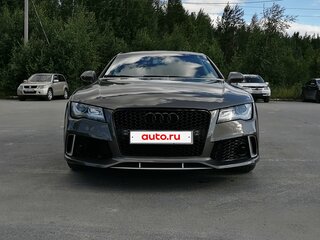 2010 Audi A7 I (4G), коричневый, 1900000 рублей, вид 2