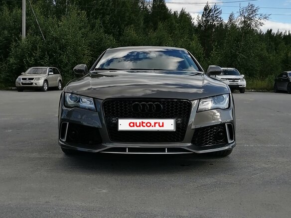 2010 Audi A7 I (4G), коричневый, 1900000 рублей - вид 1
