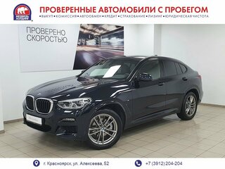 2021 BMW X4 20d II (G02), чёрный, 5645000 рублей, вид 1