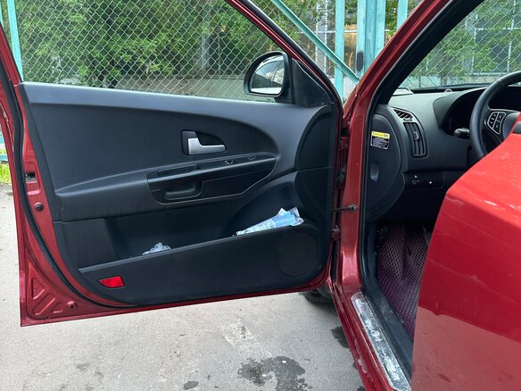 2007 Kia Ceed I, красный, 499999 рублей - вид 11