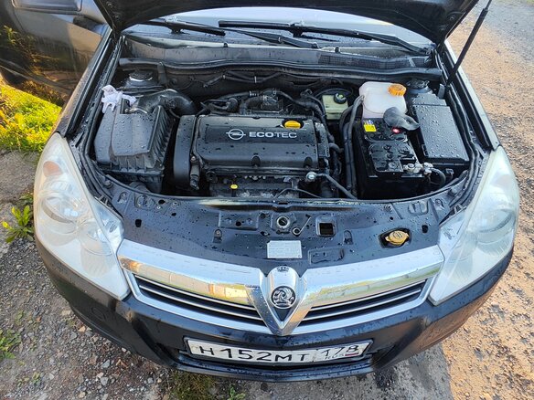 2007 Opel Astra H Рестайлинг, чёрный, 370000 рублей - вид 5