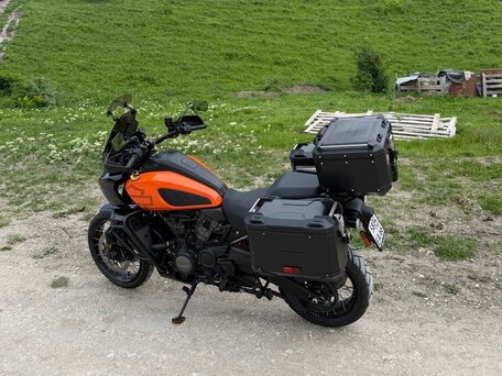 2021 Harley-Davidson Pan America Special, оранжевый, 1410000 рублей, вид 2