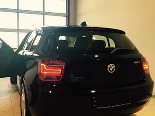 2015 BMW 1 серии 116i II (F20/F21), чёрный, 1500000 рублей, вид 5