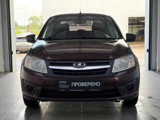 2016 Lada (ВАЗ) Granta I, красный, 399000 рублей, вид 2