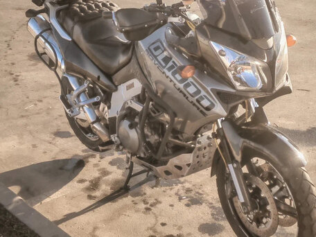 2004 Suzuki V-Strom 1000, серый, 470000 рублей, вид 5