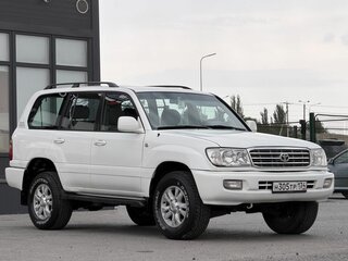 2001 Toyota Land Cruiser Cygnus 100 Series, белый, 1470000 рублей, вид 5