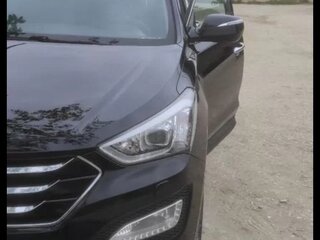 2013 Hyundai Santa Fe III, чёрный, 1500000 рублей, вид 1