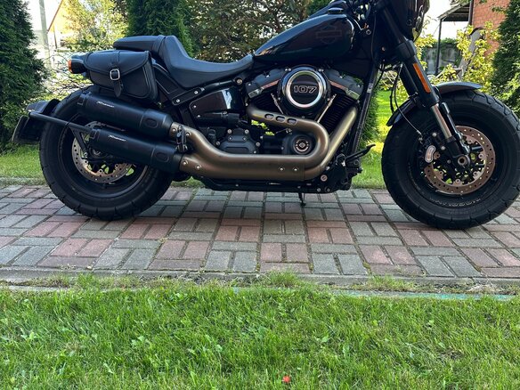 2017 Harley-Davidson Fat Bob, чёрный, 1600000 рублей - вид 2